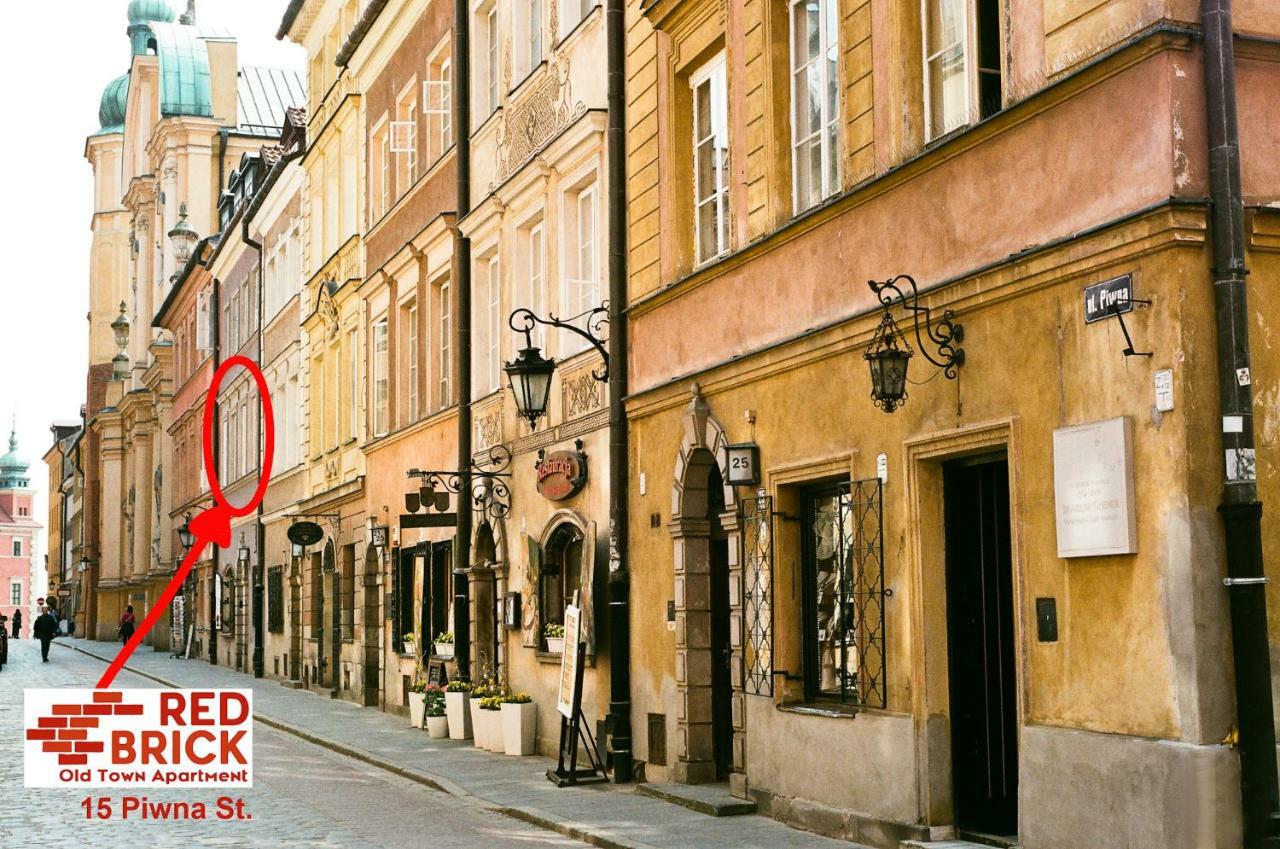 Red Brick Old Town Apartment Varšava Exteriér fotografie